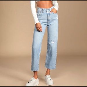 Levi’s Ribcage Straight Jeans Size 24